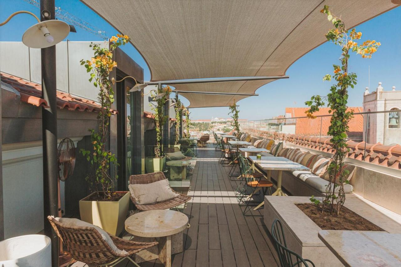 The Lumiares Hotel & Spa - Small Luxury Hotels Of The World Lisboa Εξωτερικό φωτογραφία Rooftop terrace