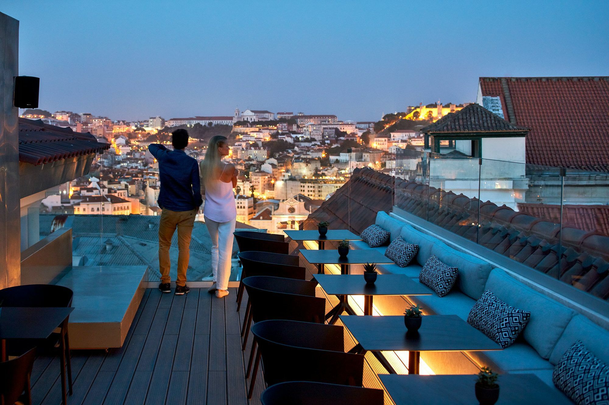 The Lumiares Hotel & Spa - Small Luxury Hotels Of The World Lisboa Εξωτερικό φωτογραφία The View from the 10th floor