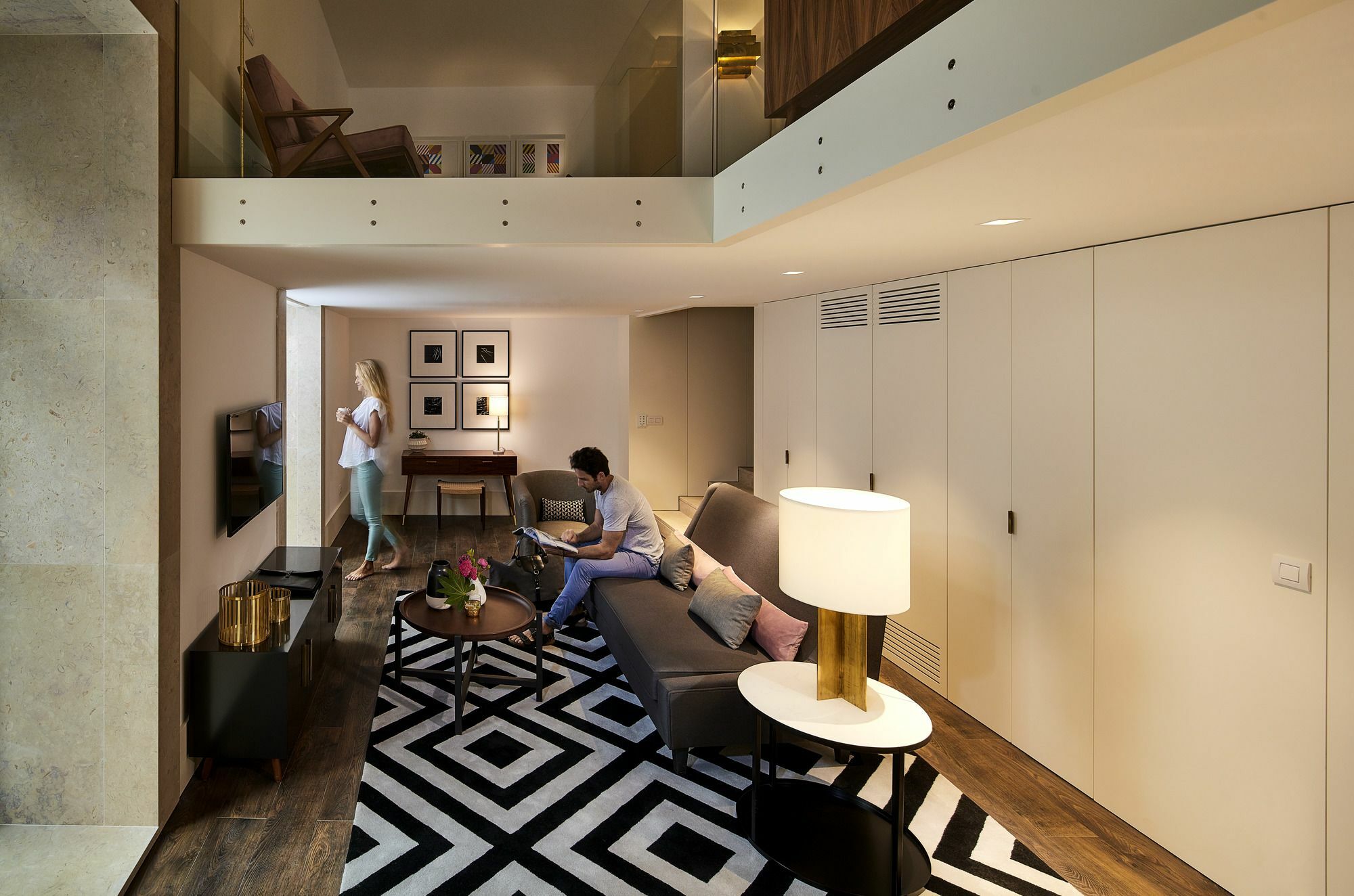 The Lumiares Hotel & Spa - Small Luxury Hotels Of The World Lisboa Εξωτερικό φωτογραφία The living room of a duplex apartment